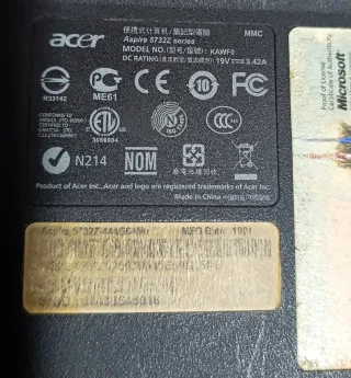 Acer Aspire 5732Z Series Laptop w10