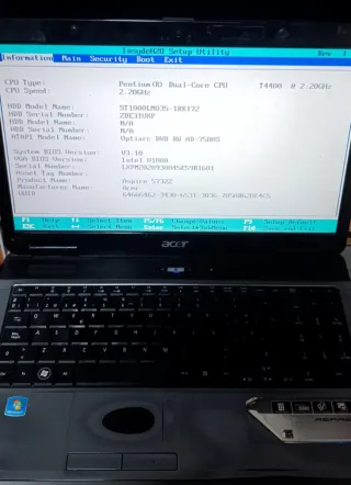 Acer Aspire 5732Z Series Laptop w10