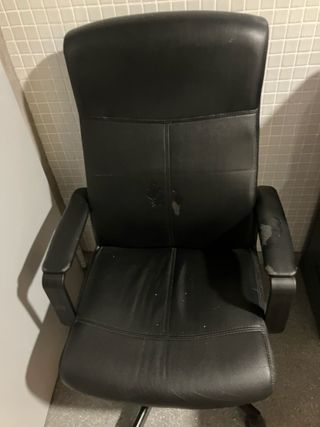 Silla de oficina Ikea Millberget Negra