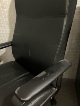 Silla de oficina Ikea Millberget Negra