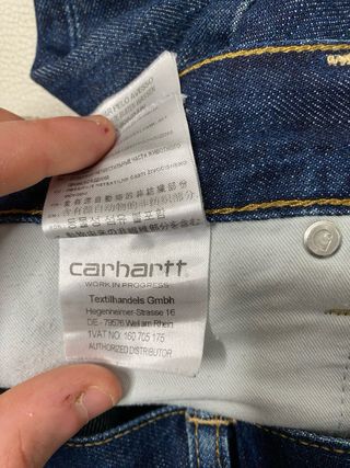 Pantalones vaqueros Carhartt WIP azules