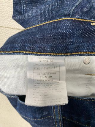 Pantalones vaqueros Carhartt WIP azules