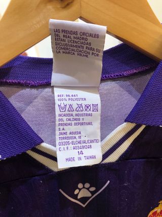 Camiseta Real Madrid 1996/97 Kelme Mijatovic #8