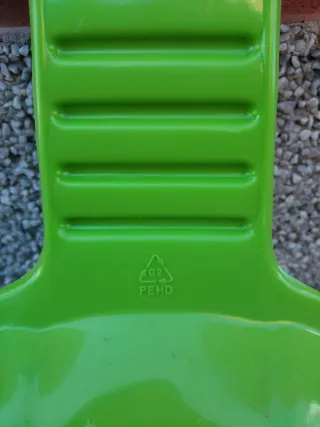 Trineo pala nieve marca EDA verde