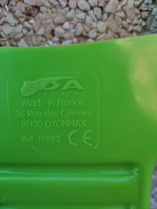 Trineo pala nieve marca EDA verde