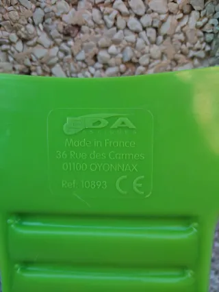 Trineo pala nieve marca EDA verde