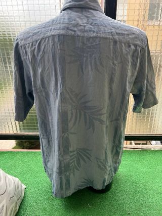 Camisa Hawaiana Vintage Azul