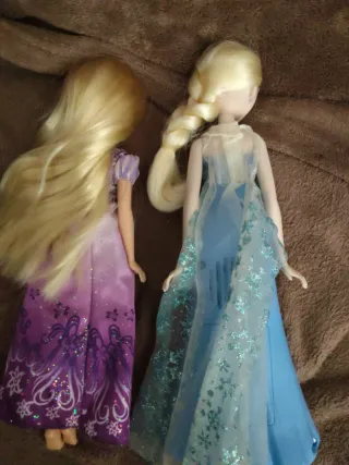Bambole Rapunzel e Elsa