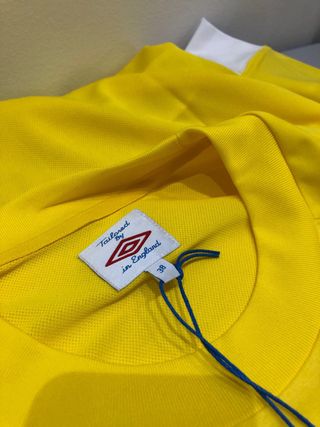 Camiseta Portero Inglaterra 2010-11 Umbro Amarilla