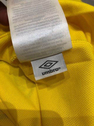 Camiseta Portero Inglaterra 2010-11 Umbro Amarilla