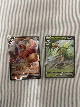 Lote cartas Pokémon GO