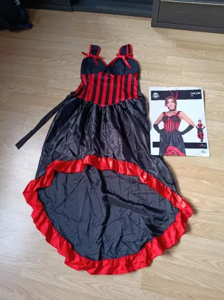 Disfraz Can Can Mujer Talla M