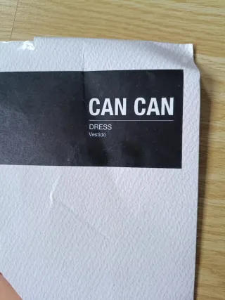 Disfraz Can Can Mujer Talla M