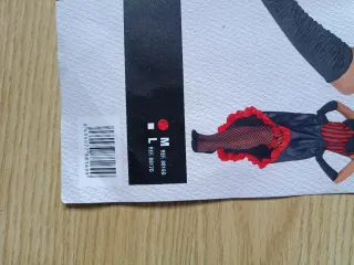 Disfraz Can Can Mujer Talla M