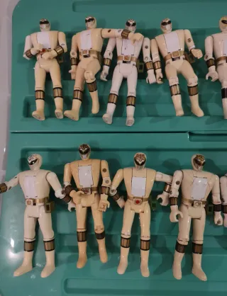 Lote 16 Power Rangers Blancos Tommy Oliver