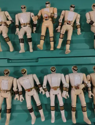 Lote 16 Power Rangers Blancos Tommy Oliver