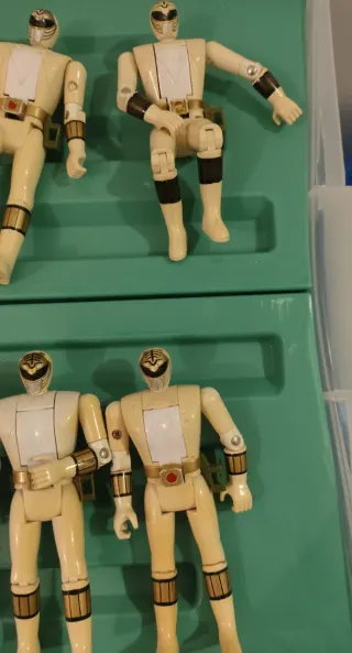 Lote 16 Power Rangers Blancos Tommy Oliver