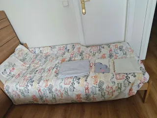 Cama infantil SNIGLAR 70x160 haya