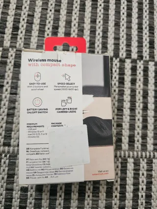 Ratón Inalámbrico Trust Negro