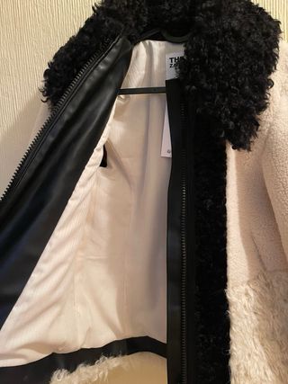 Chaqueta Zara Edición Limitada Beige/Negro