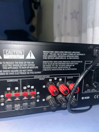 Denon AVR-1801 Receptor AV Negro