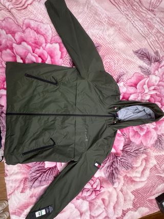 Cortavientos Tommy Hilfiger impermeable verde L