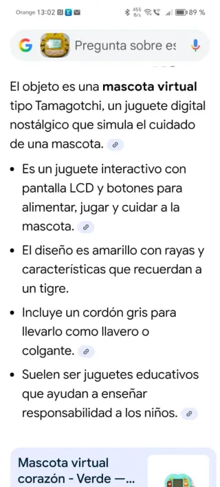 Tamagotchi 9 en 1 Amarillo