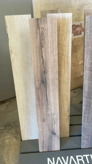 Azulejos imitación madera