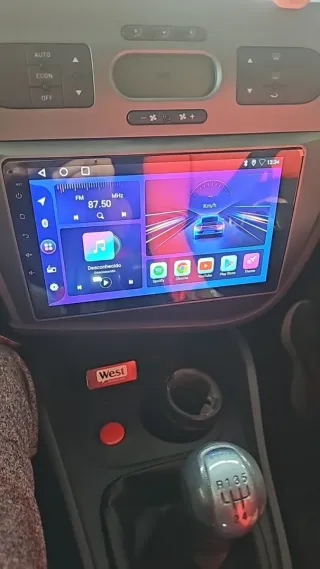 Radio android carplay seat leon mk2 nueva