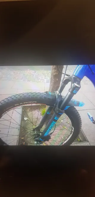 Bicicleta Montaña azul