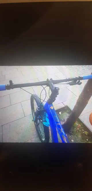 Bicicleta Montaña azul