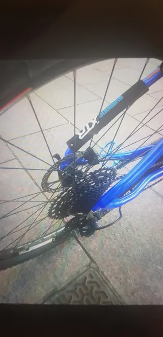 Bicicleta Montaña azul