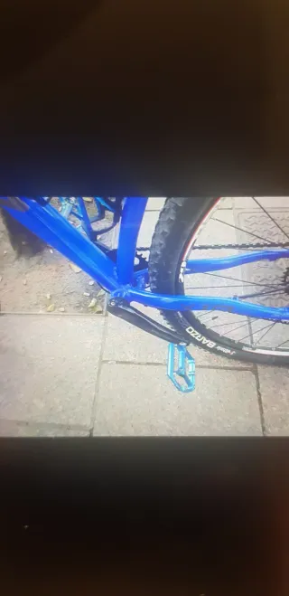Bicicleta Montaña azul