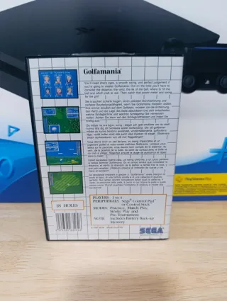 Master System Sega Golfamania