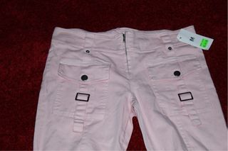 Pantaloni Cargo Rosa A Xiao Nuovi