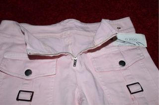 Pantaloni Cargo Rosa A Xiao Nuovi