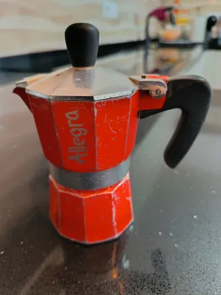 Caffettiera Allegra Rossa