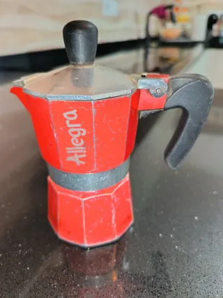 Caffettiera Allegra Rossa