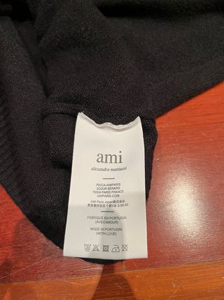 Jersey Ami Paris Corazón Rojo