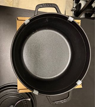 Cocotte Staub 26 cm negra