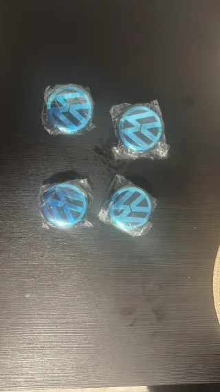 4 Tapacubos VW Azul