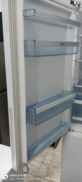 NEVERA COMBI HAIER NO FROST ENERGÍA A+