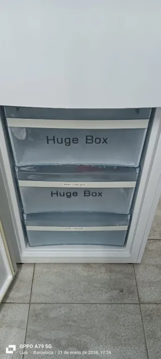 NEVERA COMBI HAIER NO FROST ENERGÍA A+