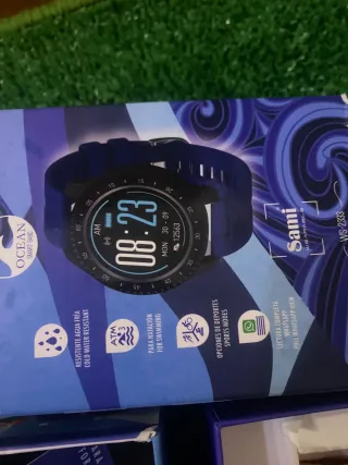 Reloj Sami Negro y Amarillo