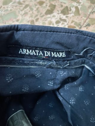Pantaloncini cargo uomo blu