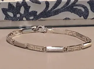 PULSERA ORO blanco 18k 5,31g ÚLTIMO PRECIO!