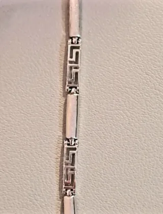 PULSERA ORO blanco 18k 5,31g ÚLTIMO PRECIO!