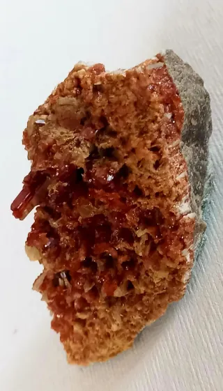 Hessonite Valle d'Aosta Grezzo Minerale