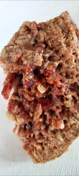 Hessonite Valle d'Aosta Grezzo Minerale