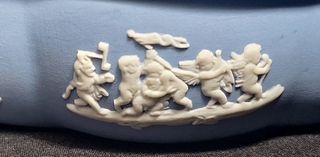 Joyero Wedgwood Jasperware Azul